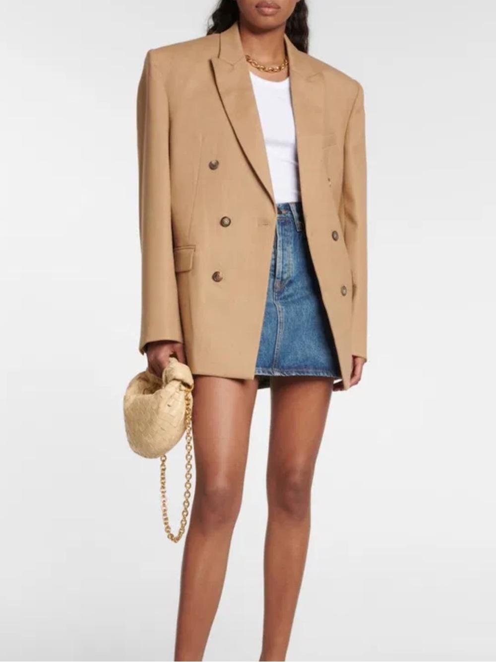 Wardrobe NYC Tan Blazer SZ M